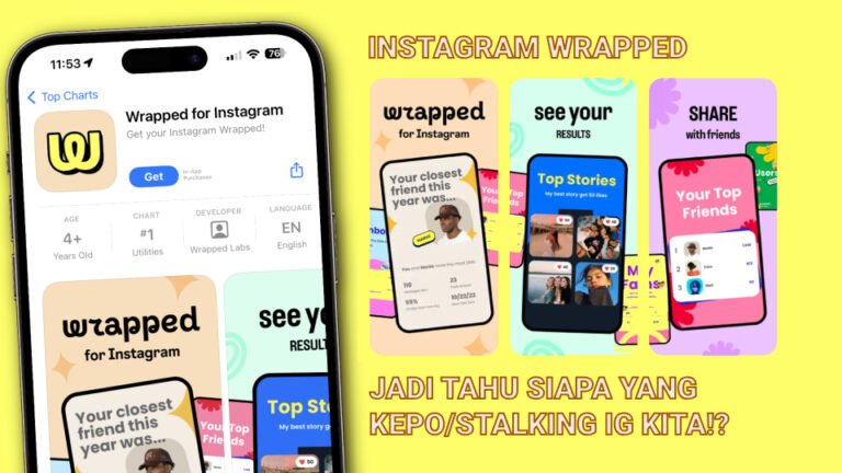Aplikasi Wrapped Instagram yang Tersedia di Apps Store iOS