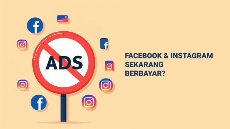 Ilustrasi Berlangganan Berbayar Facebook dan Instagram Tanpa Iklan