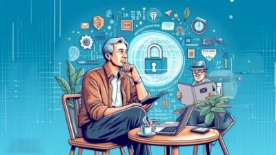 Ilustrasi Menjaga Etika dan Privasi Digital di Era Informasi
