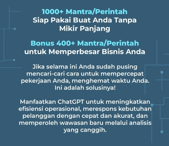 Deskripsi Mantra ChatGPT 01