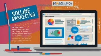 Ilustrasi Penerapan SEO Digital Marketing atau Pemasaran Digital